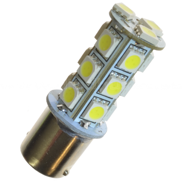 LAMPADA LED XENON LOOK - 360 13 DIODI P21W BA15s