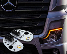 KIT CONVERSIONE DRL AMBRA - MERCEDES ACTROS >2020 - LED